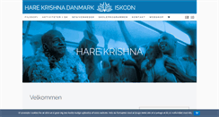 Desktop Screenshot of krishna.dk