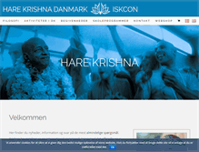 Tablet Screenshot of krishna.dk